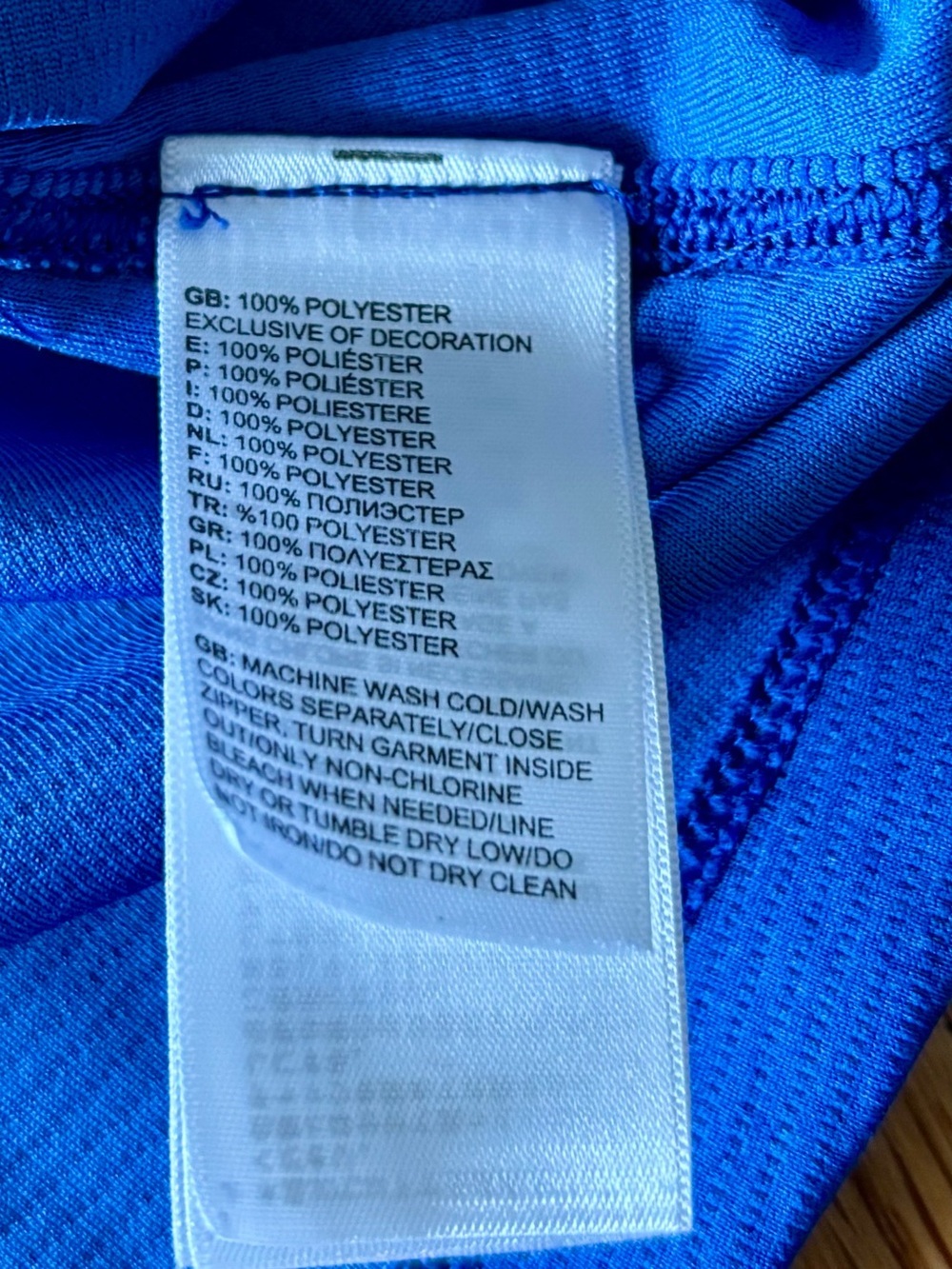 The North Face Royal Blue Women's Pullover with Yellow Logo - Picture 7 of 9